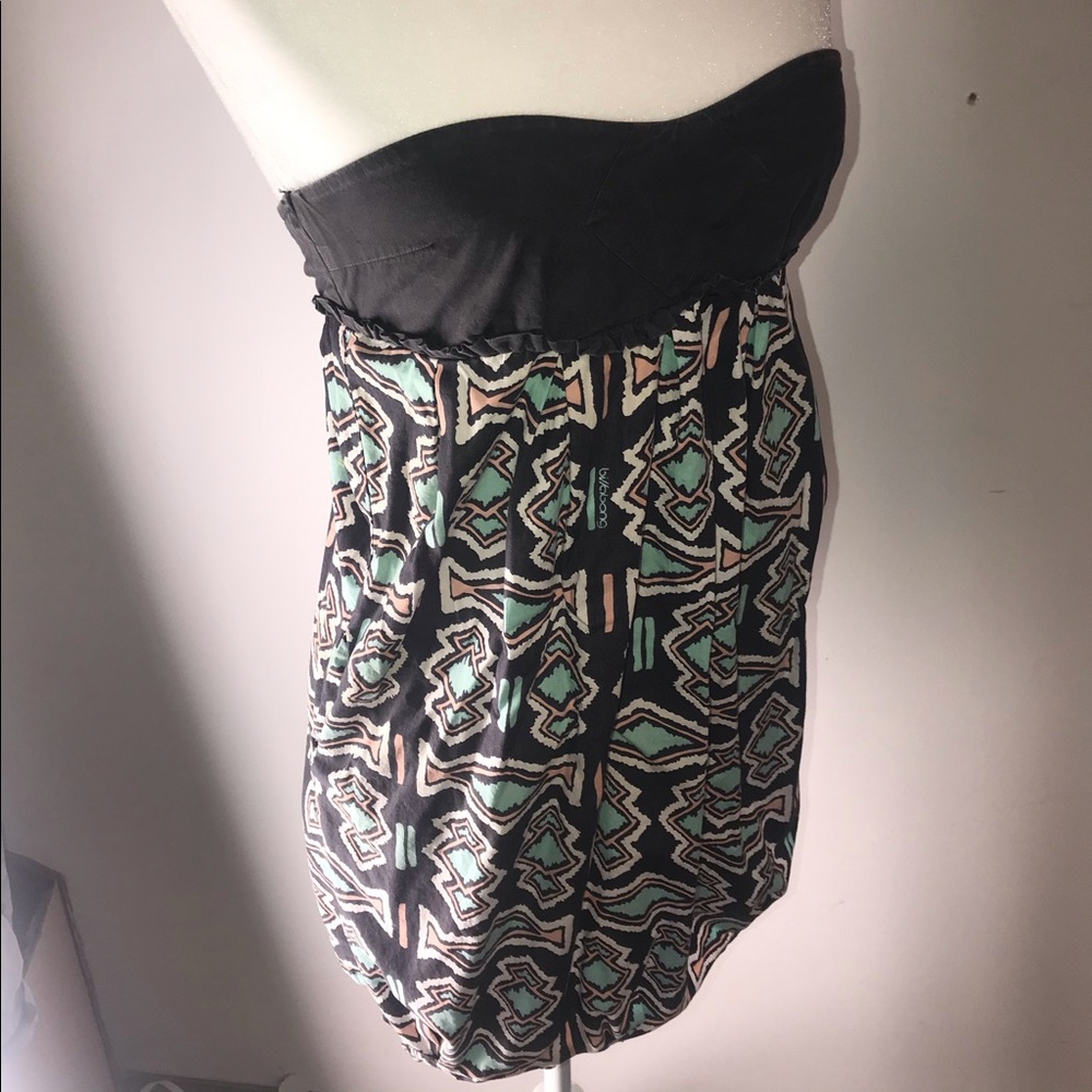 💖Small Billabong Strapless Dress- Like new 💖